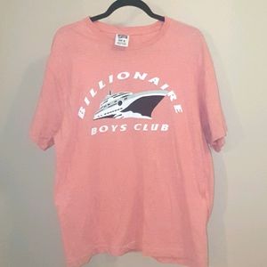 Billionaire Boys Club T-shirt. Pink. Size XL.
